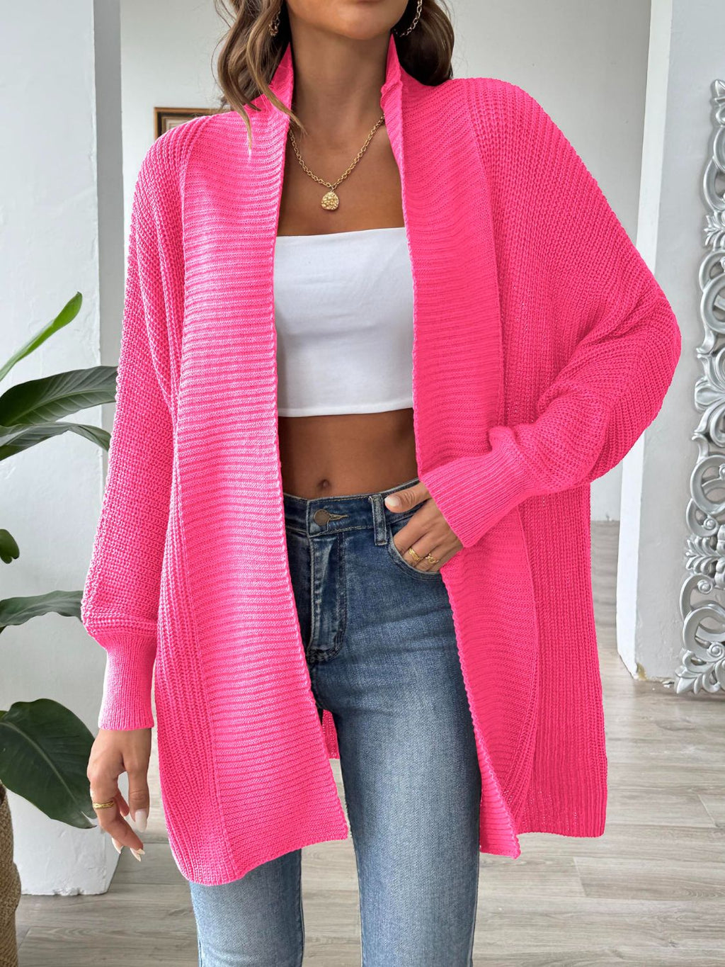 Valenzora | Elegante Strickjackenweste für Damen