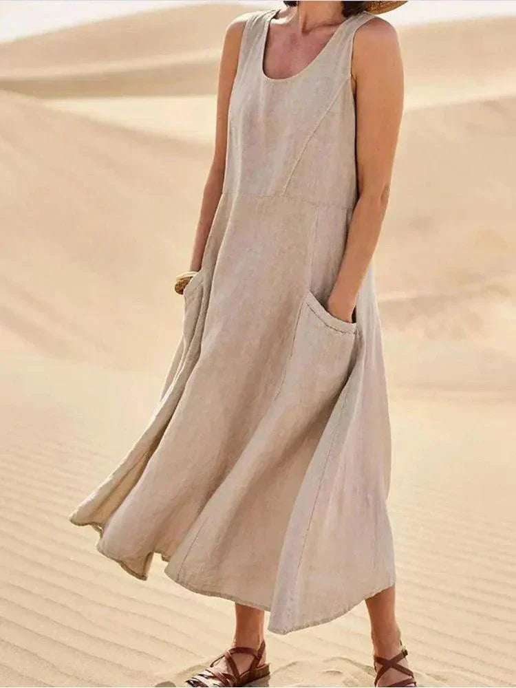 Valenzora | Airy summer dress with pockets