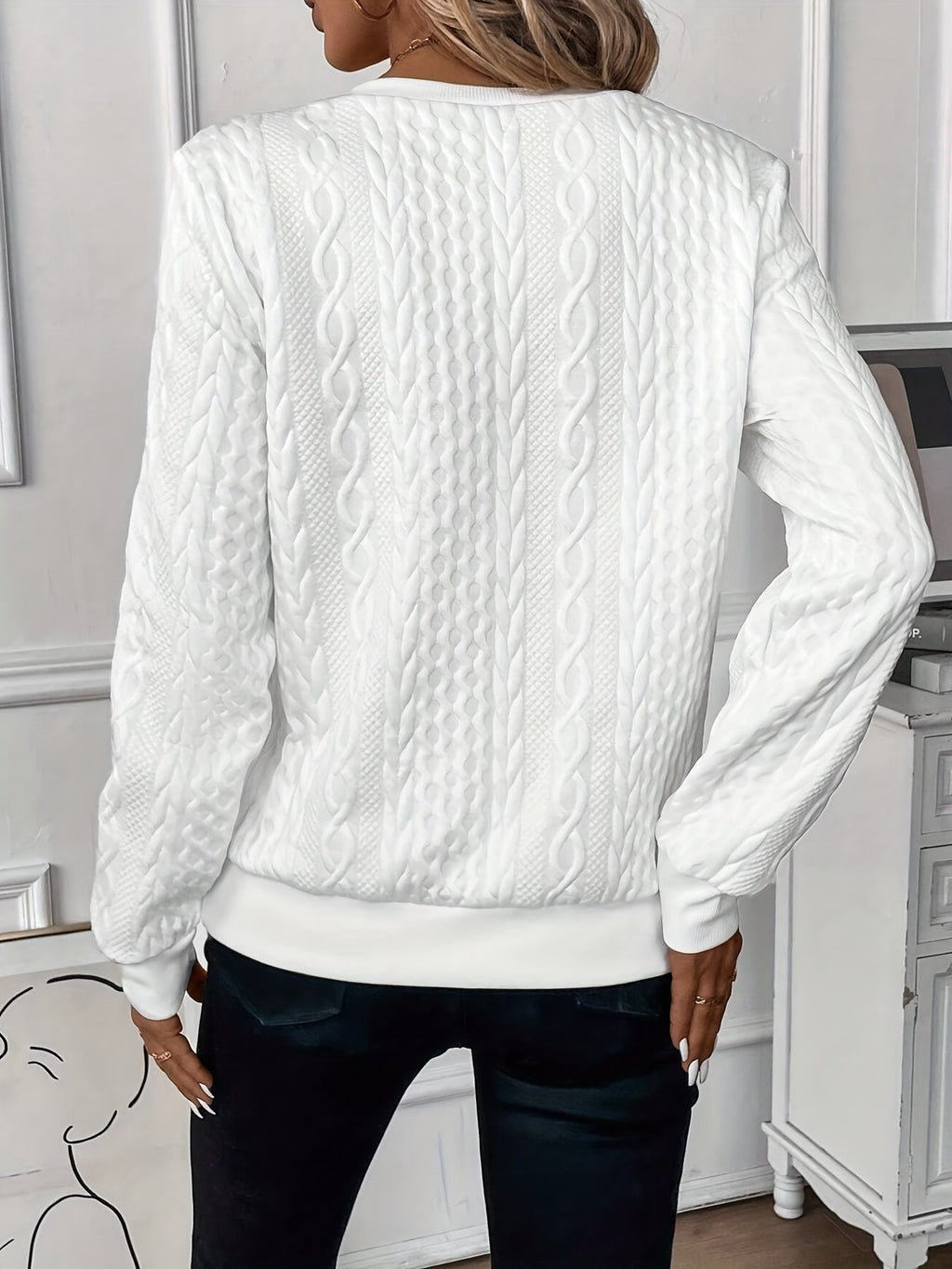 Valenzora | Eleganter, stilvoller Strickpullover