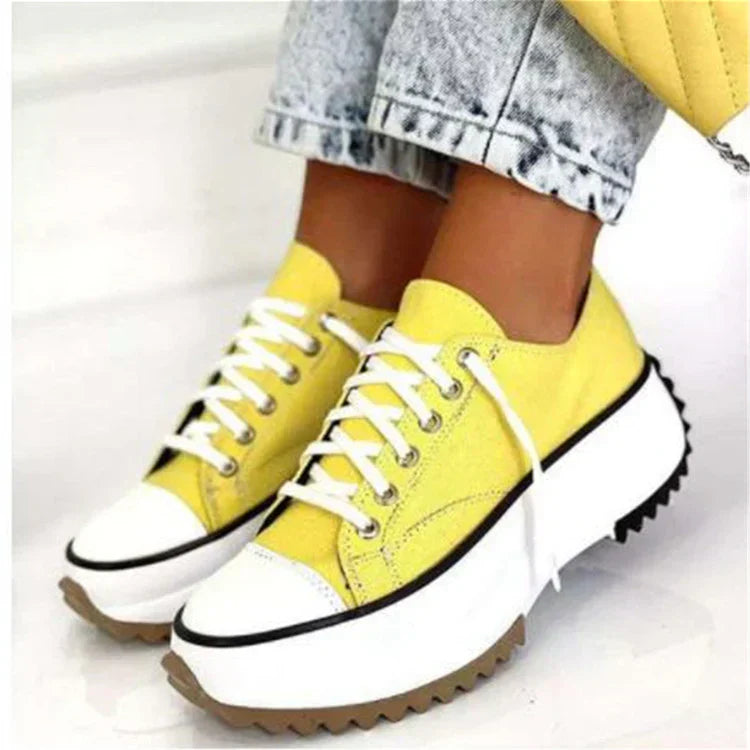 Bequeme Plateau-Sneaker für Damen