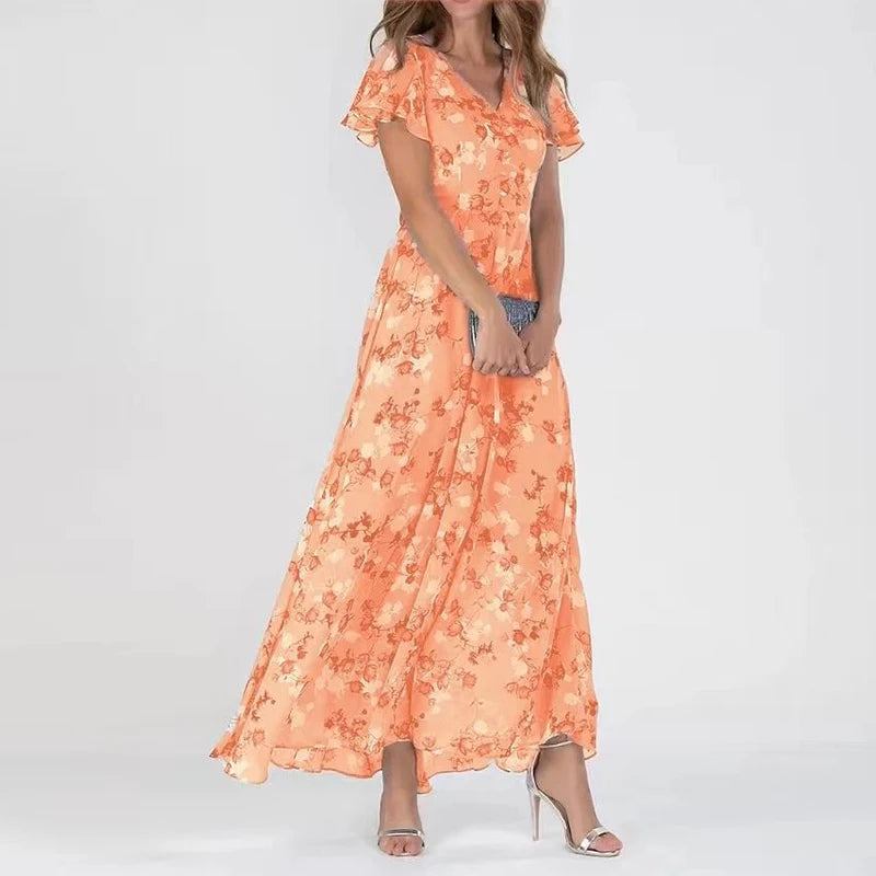 Valenzora | Modisches Kleid mit Blumenmuster