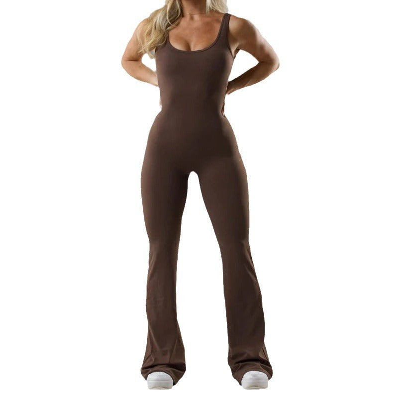 Valenzora | Yoga bodysuit - casual, seamless with open details, women's clothing