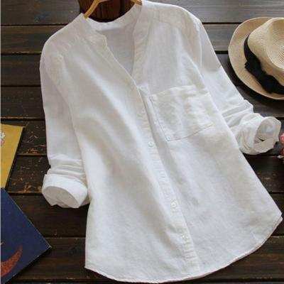 Valenzora | Casual, loose-fitting shirt made of linen-cotton blend
