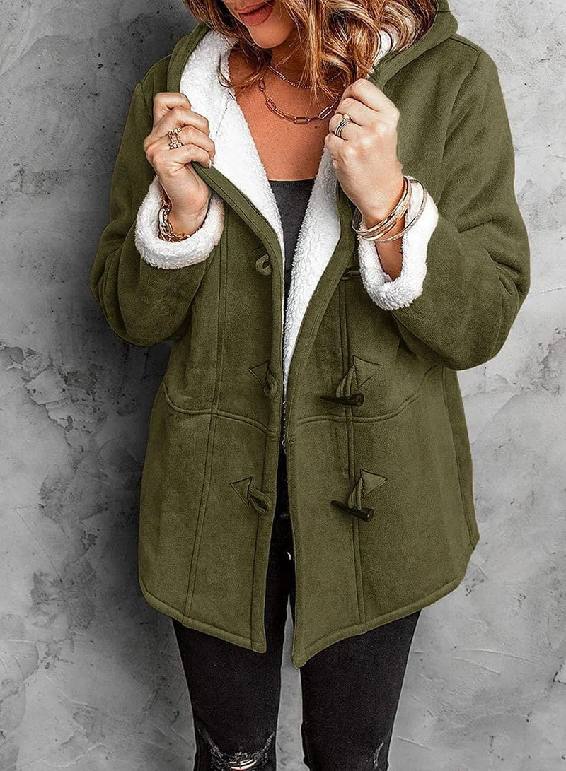Valenzora | Stylish fleece winter jacket for women from Essential