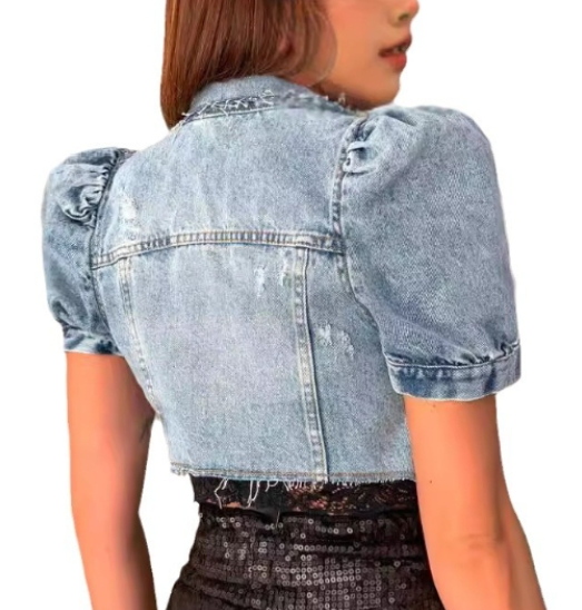 Valenzora | Blue denim jacket – A versatile classic for every look