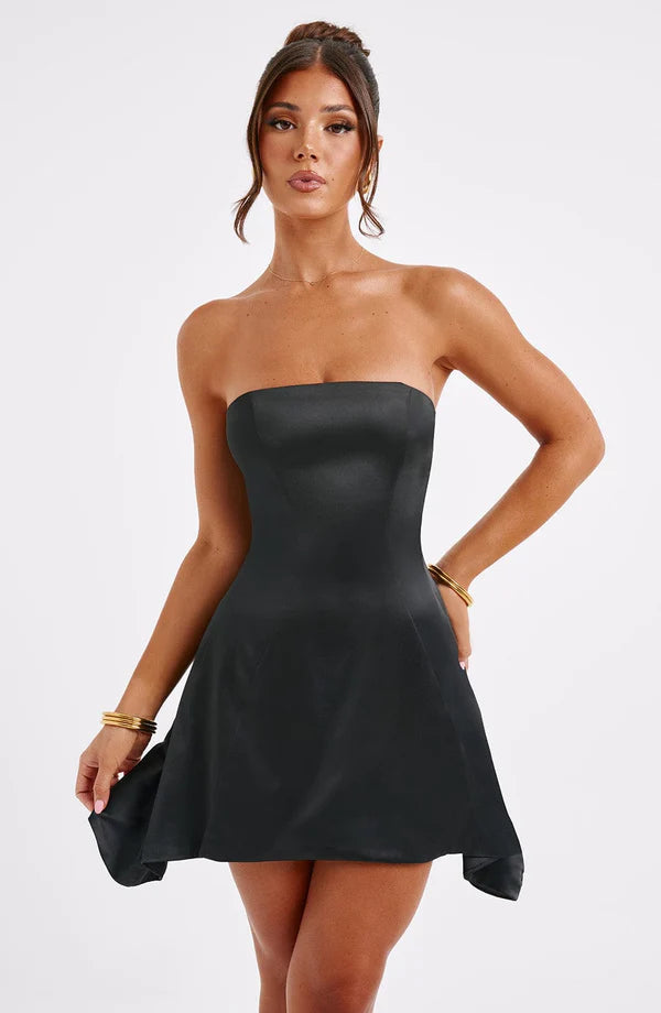 Valenzora | Sleeveless mini dress with bow detail