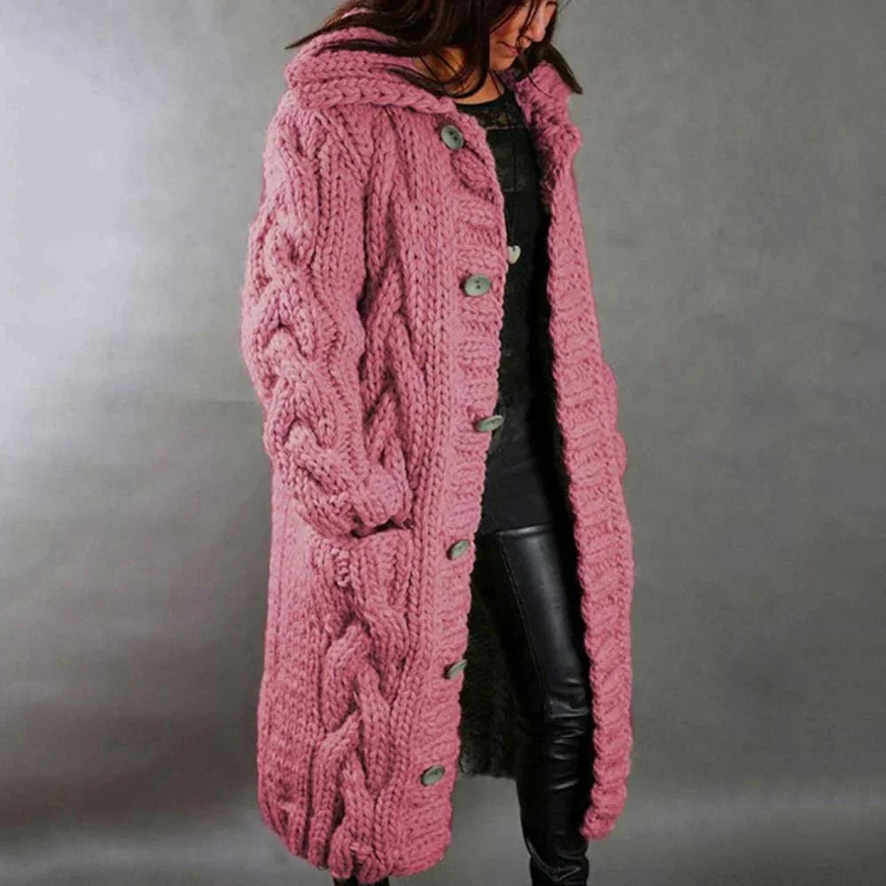 Gallanto - Cozy knitted coat for women
