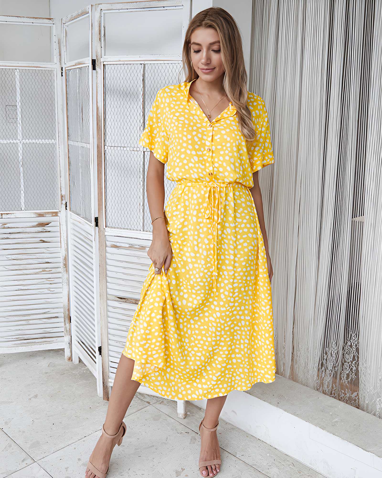 Valenzora | Schmeichelhaftes Kleid im Boho-Design