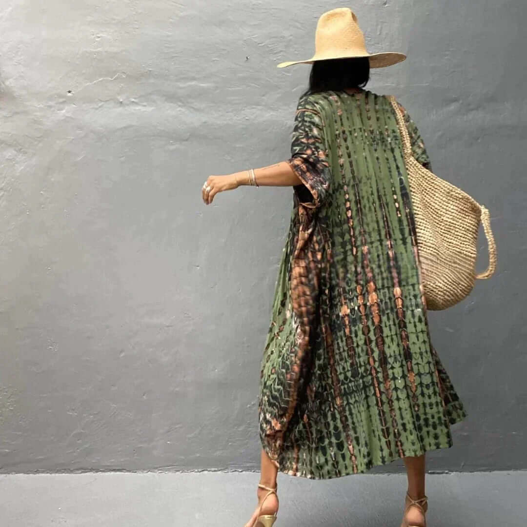 Valenzora | Stylish Kimono Olive Green