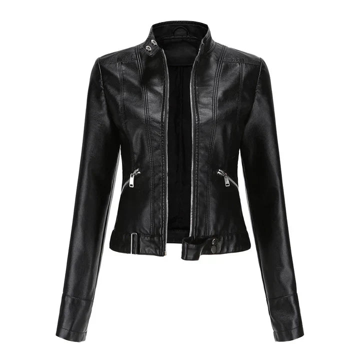 Valenzora | Elegant leather jacket