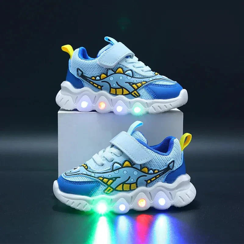 Valenzora | Glowing Dinosaur Sneakers