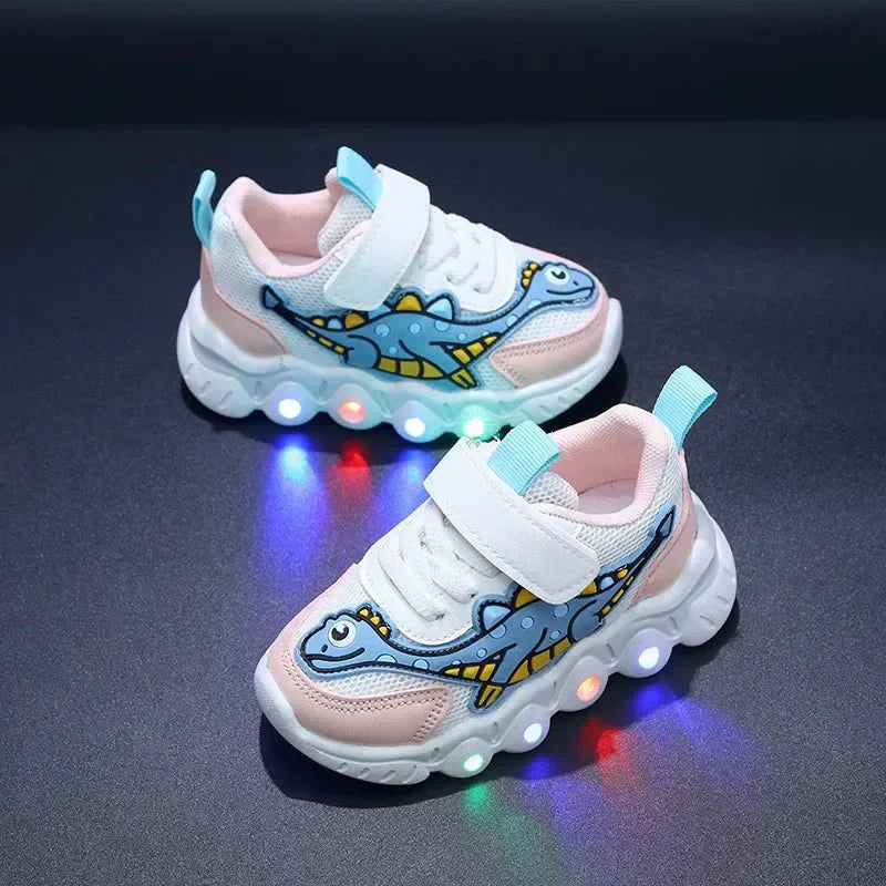 Valenzora | Glowing Dinosaur Sneakers