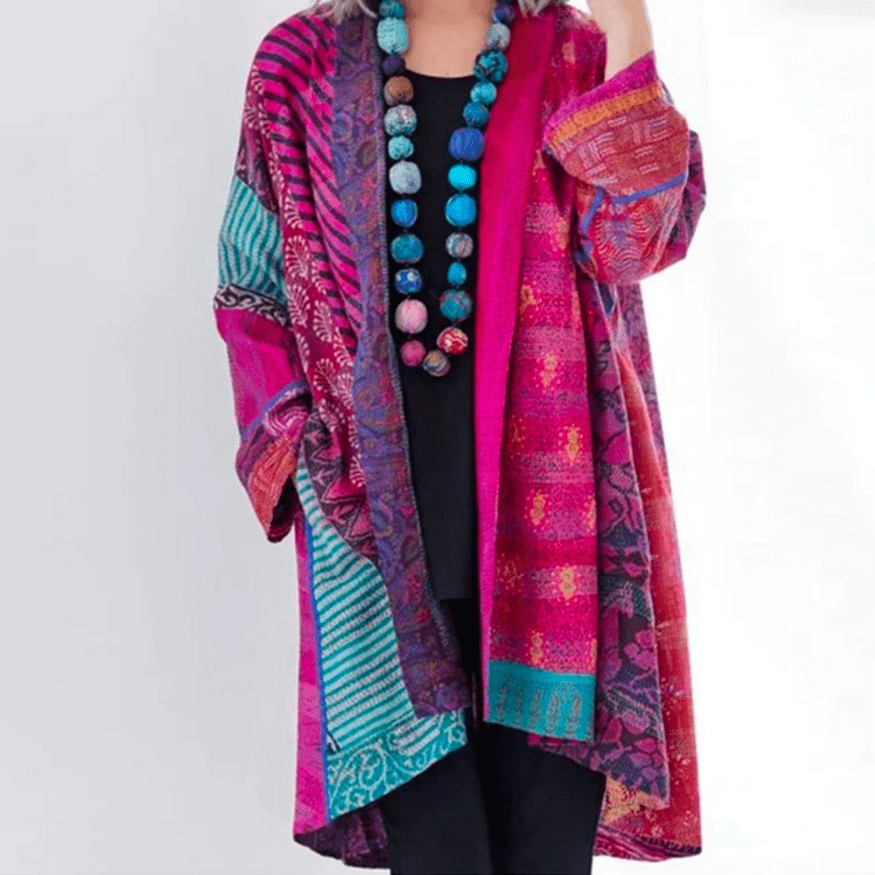 Valenzora | Vintage Damenstrickjacke Bequeme Strickjacke
