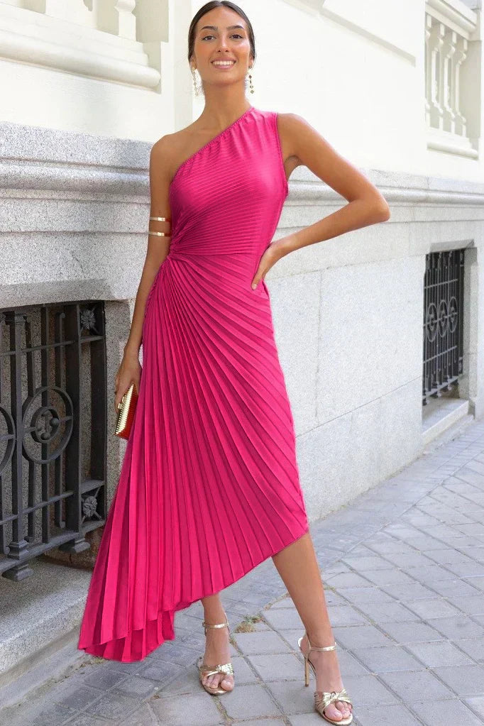 Valenzora | One Shoulder Maxi Dress