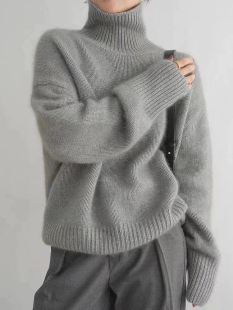 Valenzora | Kaschmir-Pullover mit Spitze für Damen