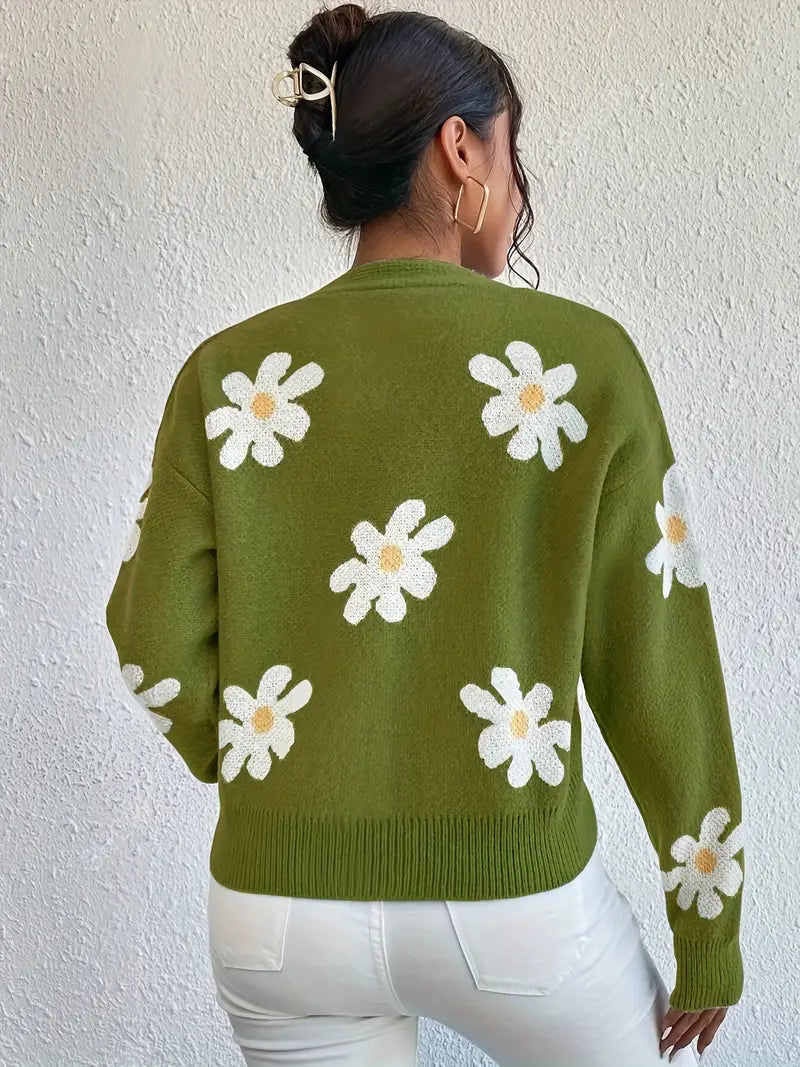 Valenzora | mit Blumenmuster und langen Ärmeln Für Damen