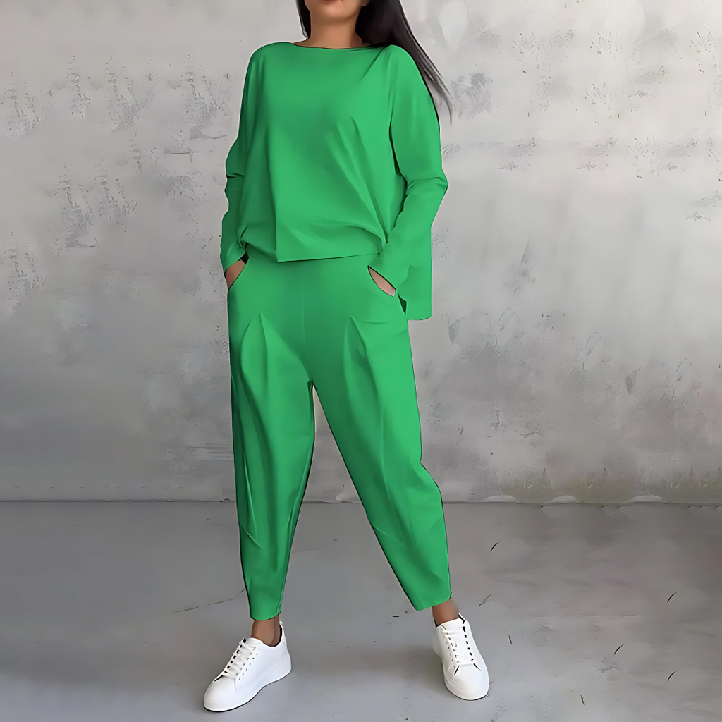 Valenzora | Casual autumn 2-piece set for women