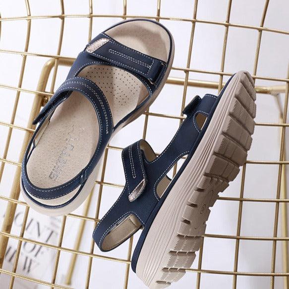 Valenzora | Casual sandals with strap closure