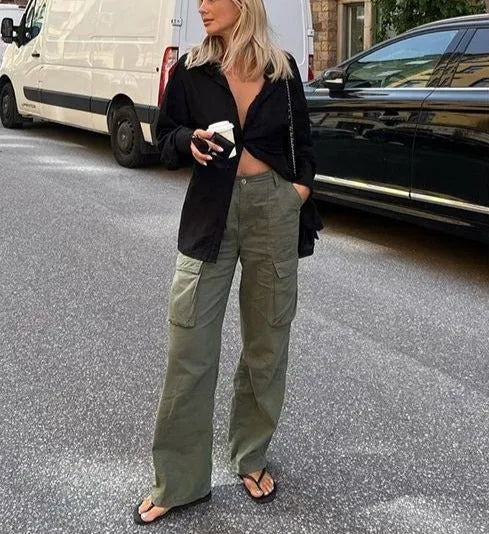 Valenzora - Women's Cargo Trousers