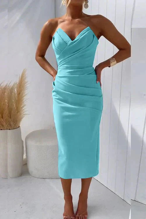 Valenzora | Elegantes Midikleid Klassische Eleganz