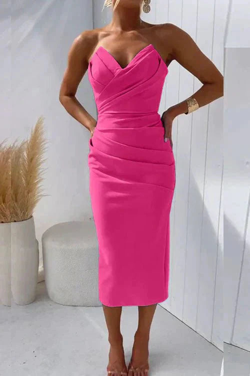 Valenzora | Elegantes Midikleid Klassische Eleganz