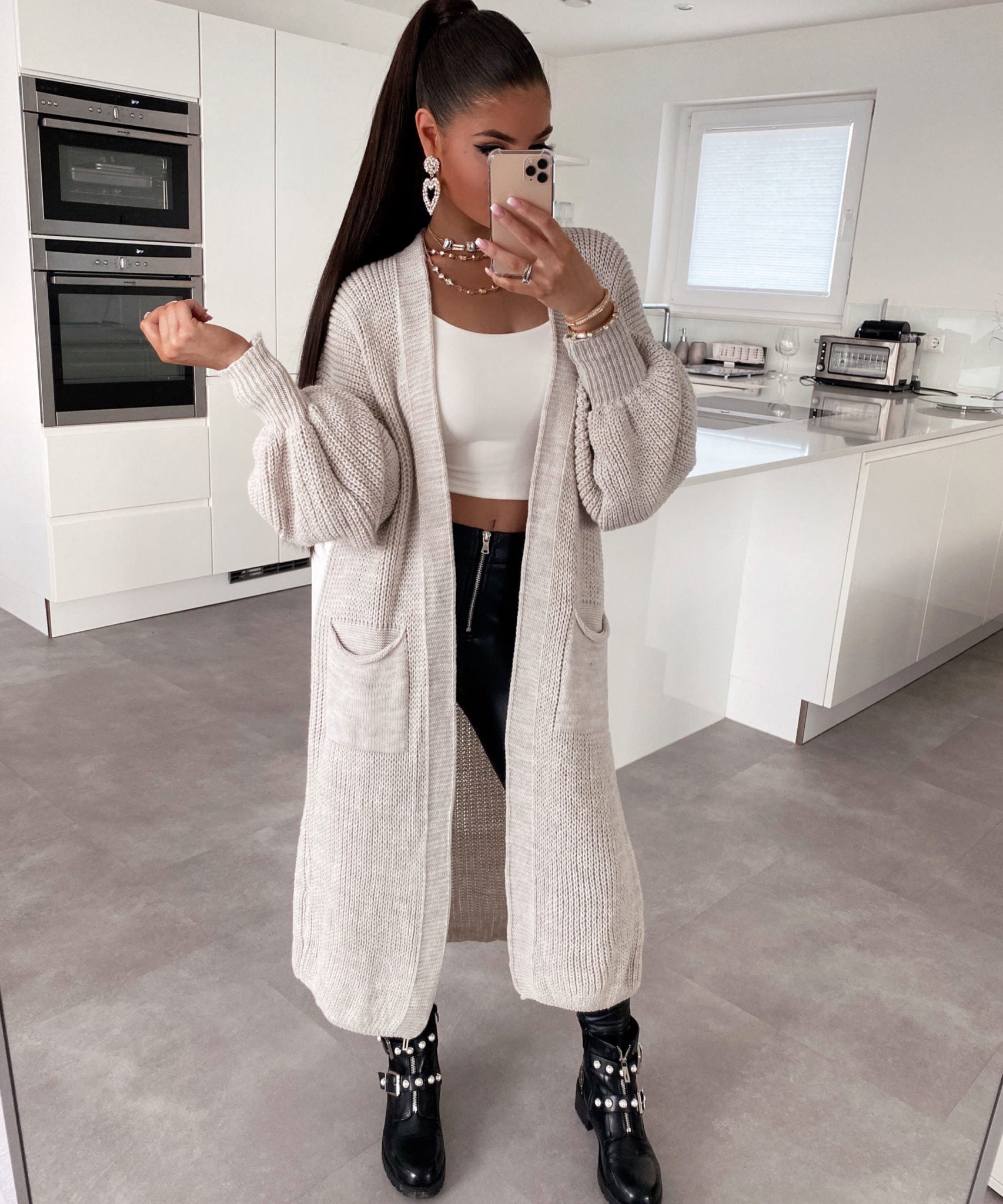 Valenzora lange Beige