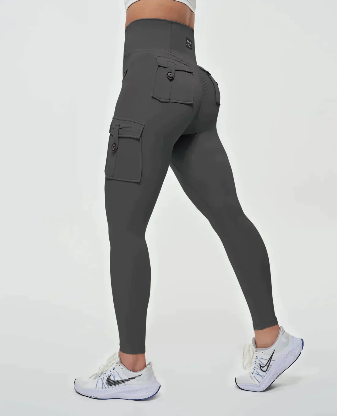 Valenzora | High-waisted cargo leggings