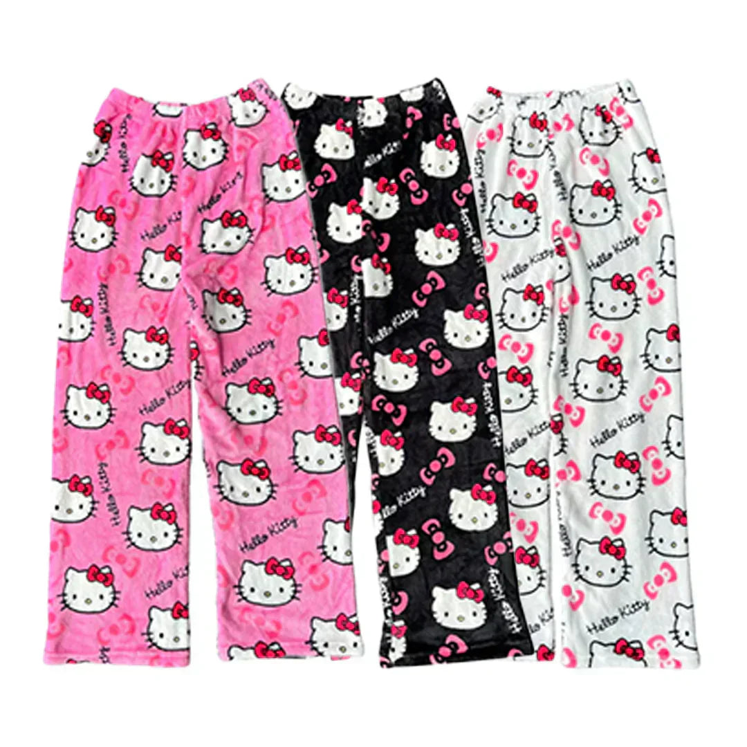Valenzora | Fleece-Pyjamahose für kalte Nächte