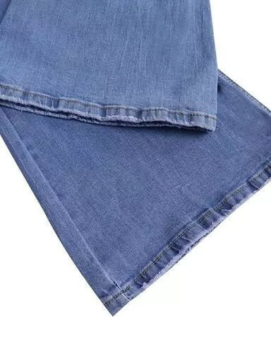 Valenzora | Flex Button High Waist Jeans für Damen