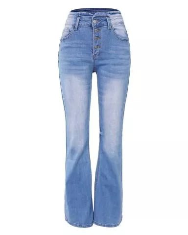 Holly | Vintage figurbetonte Schlagjeans