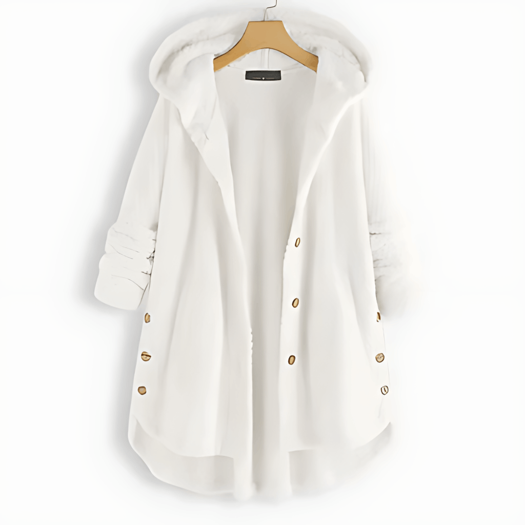 Valenzora | Warme Strickjacke mit weichem Futter und Kapuze für Damen