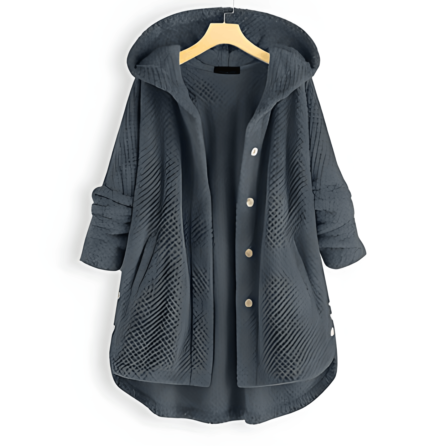 Valenzora | Warme Strickjacke mit weichem Futter und Kapuze für Damen