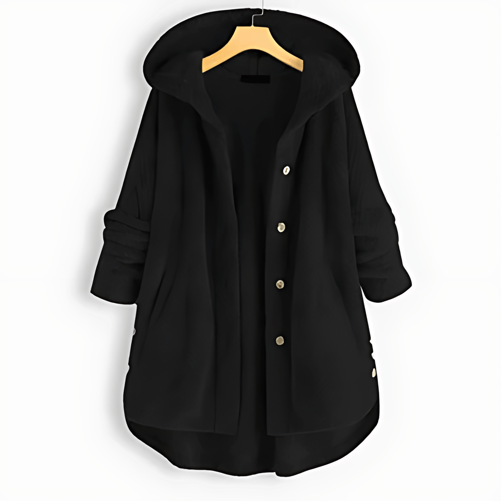 Valenzora | Warme Strickjacke mit weichem Futter und Kapuze für Damen