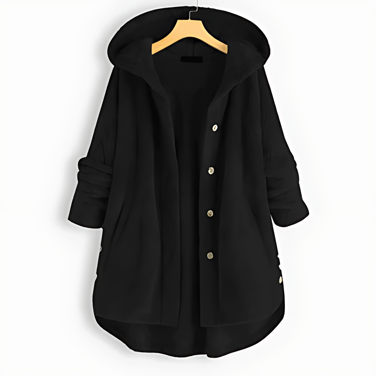Valenzora | Warme Strickjacke mit weichem Futter und Kapuze für Damen