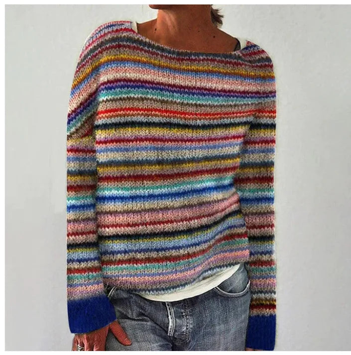 Valenzora | Retro Herbstpullover