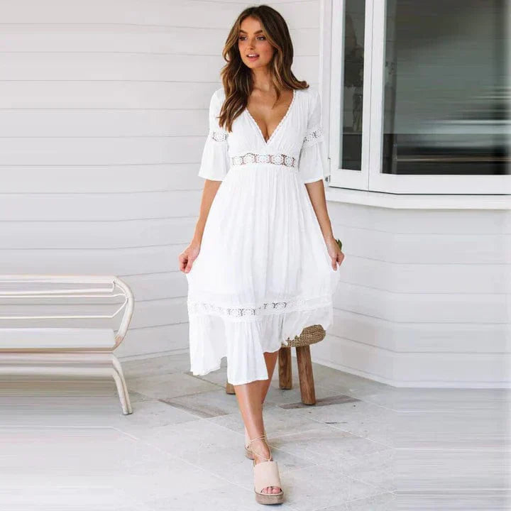 Valenzora | Long Lantern Dress