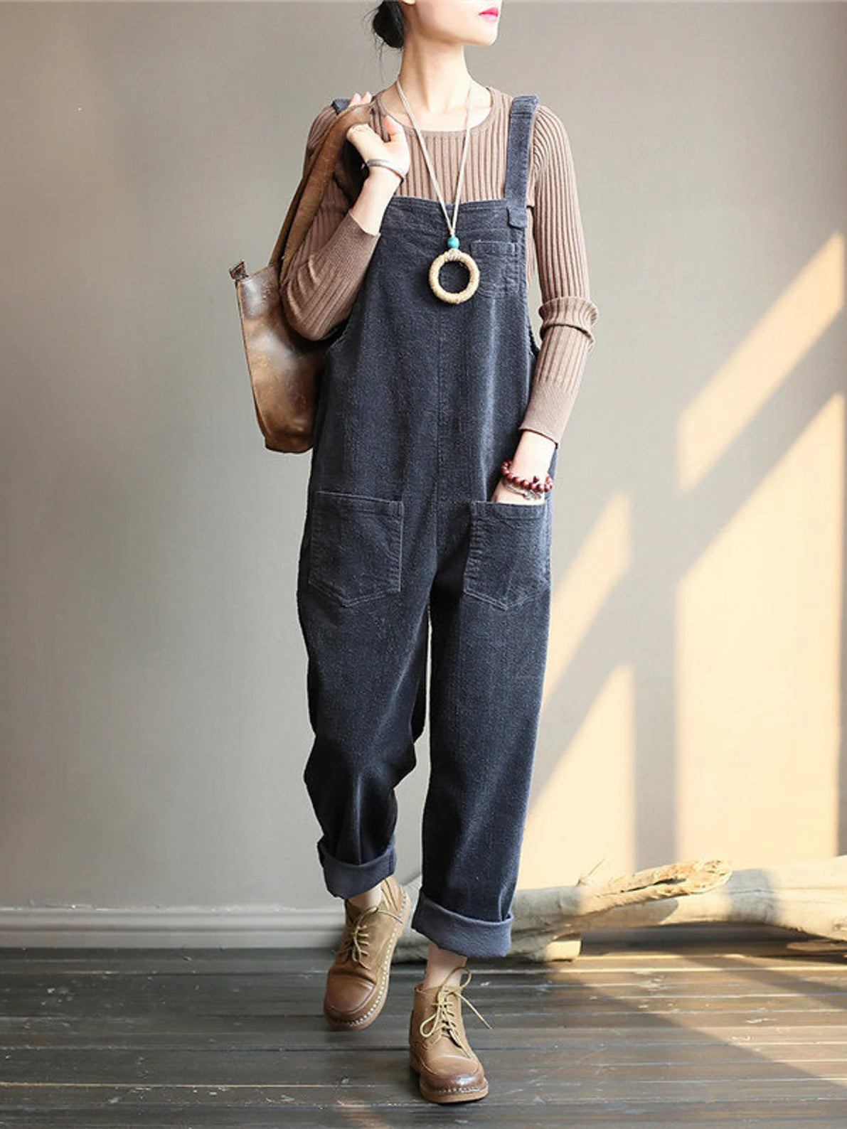 Marina™ - Wide-Leg Velvet Jumpsuit [Last Day Discount]