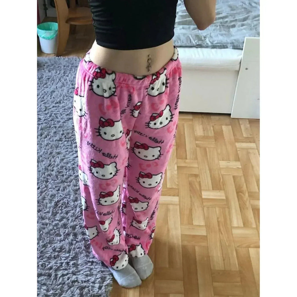 Valenzora | Fleece-Pyjamahose für kalte Nächte