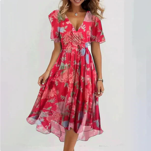 Valenzora | V-neck dress