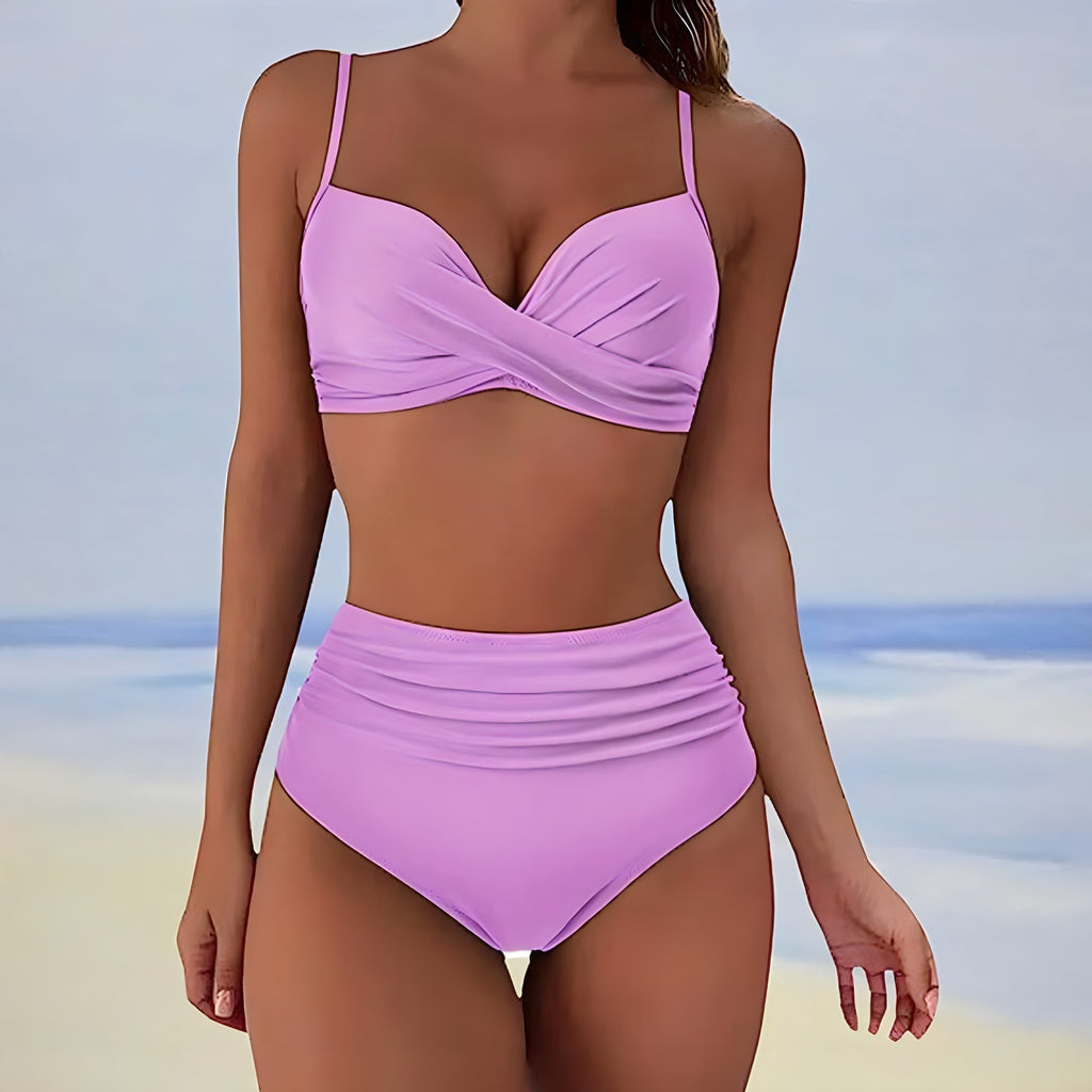 Valenzora | High-waisted bikini for women, summer swimwear