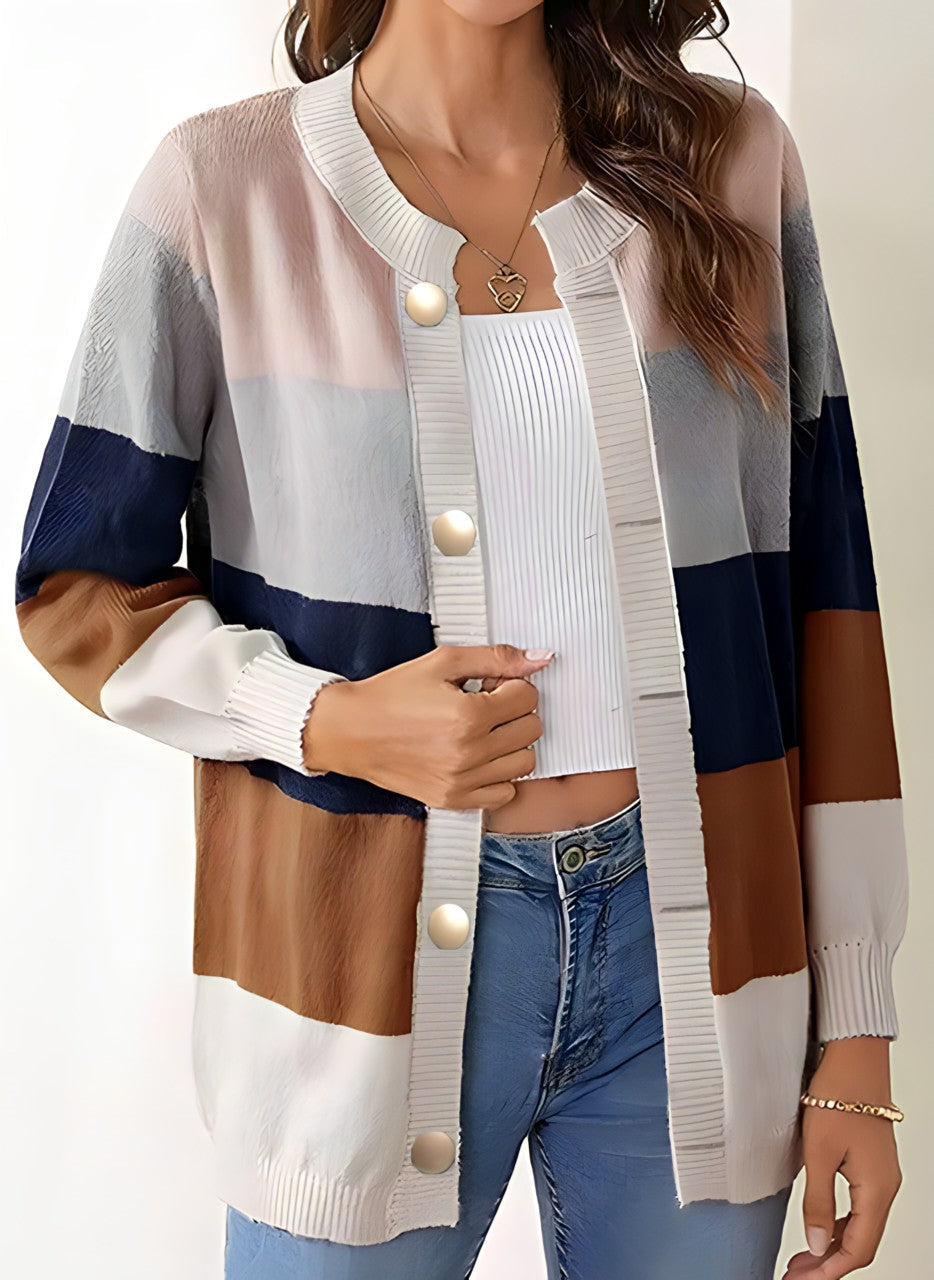 Valenzora Cardigan | Trendige weiche Strickjacke für Damen