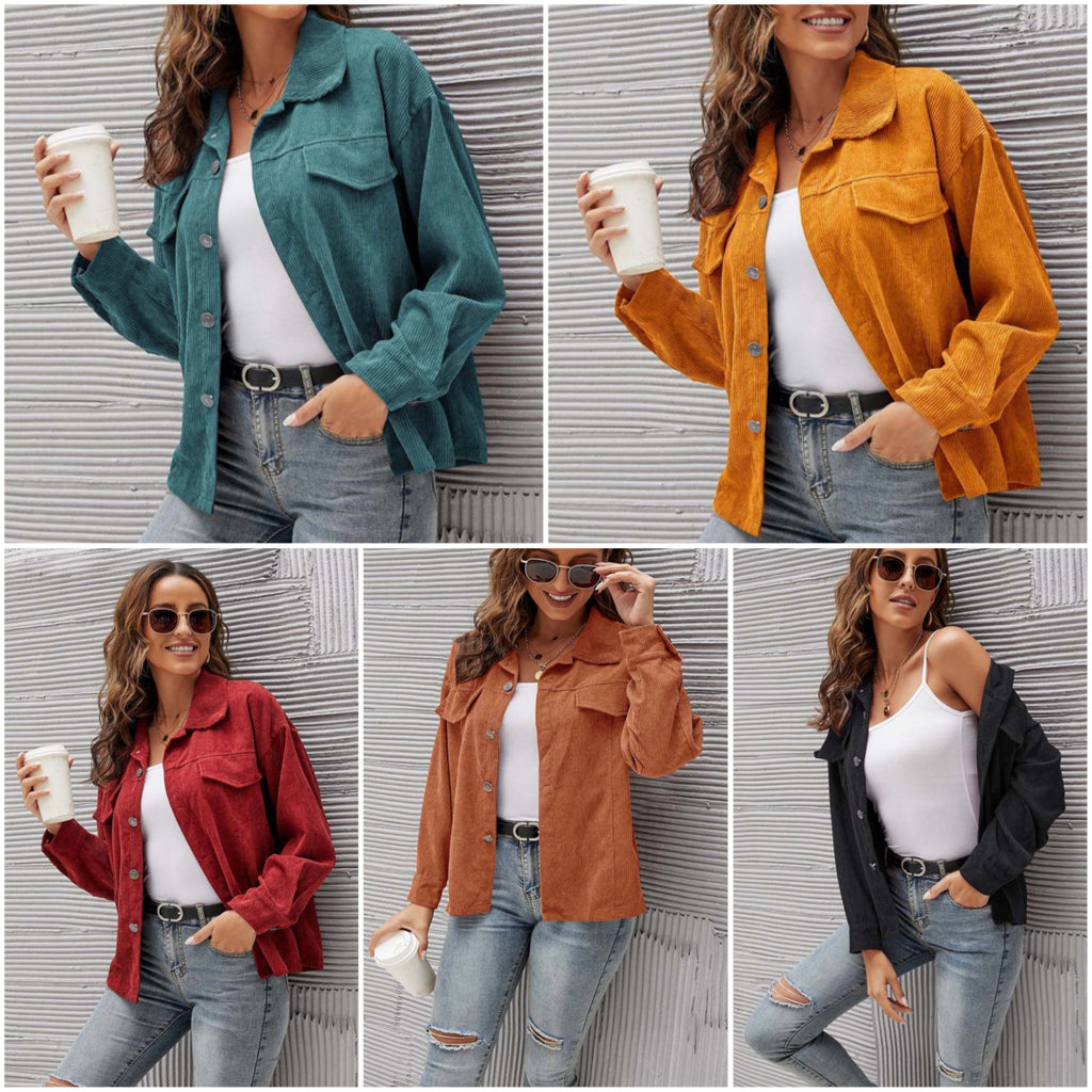 Valenzora | Moderne Cordjacke