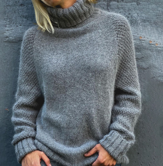 Valenzora | Übergroßer Rollkragenpullover für Damen