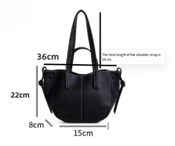Valenzora | Luxurious Leather Shopper