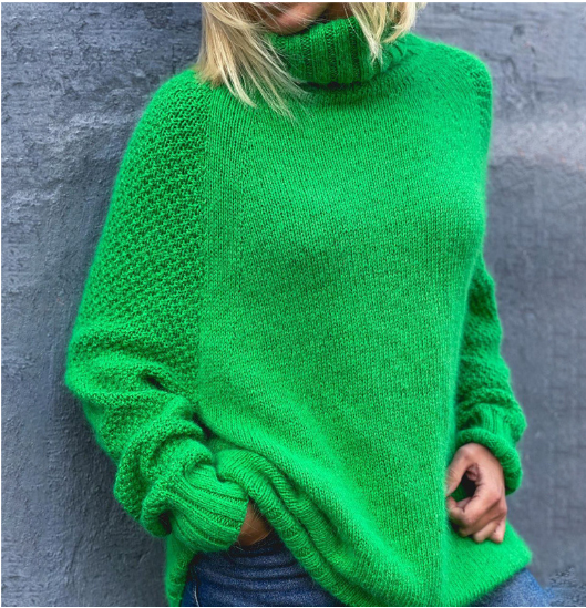 Valenzora | Übergroßer Rollkragenpullover für Damen