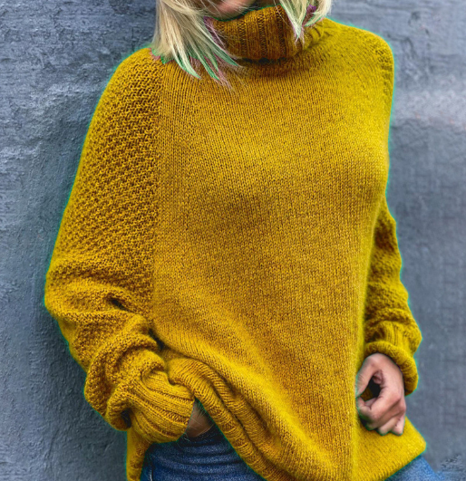 Valenzora | Übergroßer Rollkragenpullover für Damen