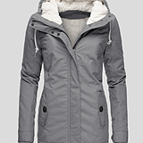 Valenzora | Hood | Zipper | Winter jacket | Women's jacket