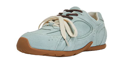 Genuine leather sneakers - retro comfort