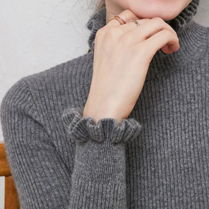 Laura™ Cashmere Turtleneck Jumper