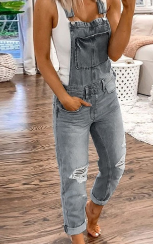 Valenzora | Denim Summer Overall for Women